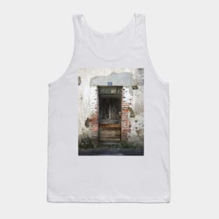 Ghostly House In France Tank Top